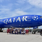 Qatar Airways accompagne le retour triomphal du PSG avec une livrée spéciale Ligue des Champions