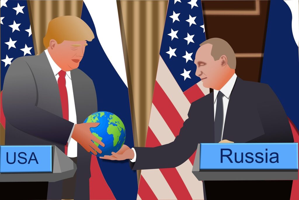 Trump-Poutine: avantage à la Russie à la veille d’un meeting Trump-Zelensky et UE