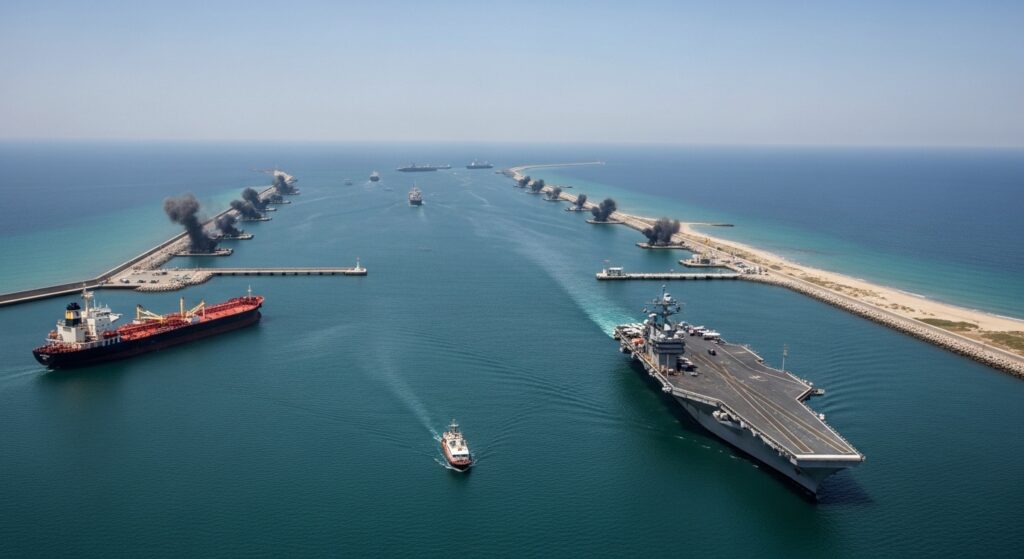 Escalade puis accalmie : une semaine décisive autour du détroit d’Ormuz