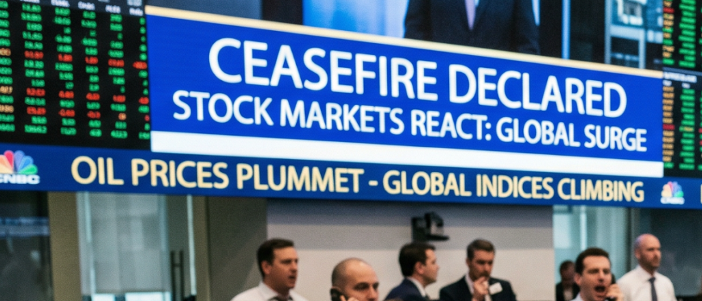 Cessez-le-feu, une surprise à la hauteur de la menace pour les marchés financiers
