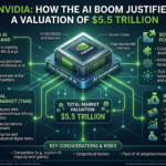 NVIDIA: comment le boom de l’IA  justifie une valorisation de 5 500 milliards $