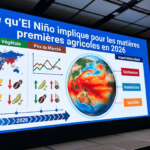 Ce qu’El Niño implique pour les matières premières agricoles en 2026