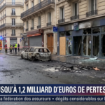 Émeutes : jusqu’à 1,2 milliard d’euros de pertes assurées