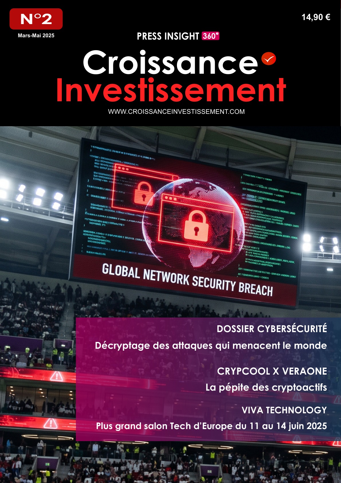 Couverture Croissance Investissement n°2 — Dossier cybersécurité